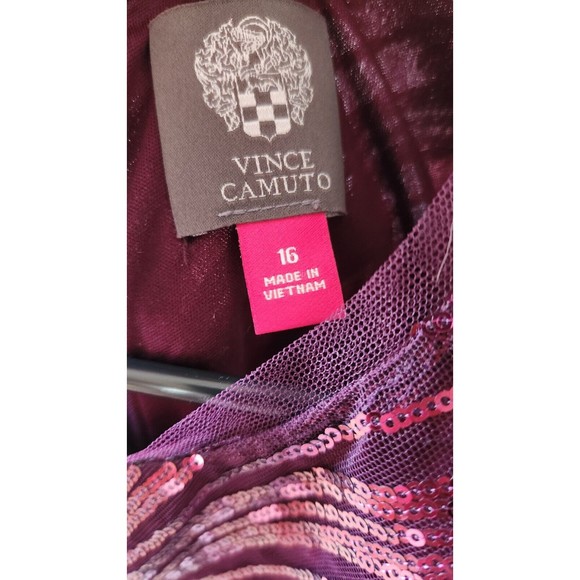 Vince Camuto Purple Sequin Dress - Picture 3 of 5